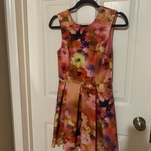 Nameless Floral Watercolor Dress